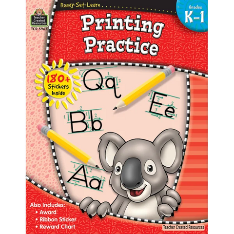 Teacher Created Resources | K - 1 | Printing Practice - 1