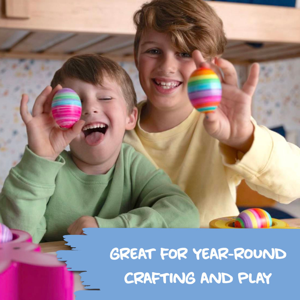 Eggmazing | Wooden Eggs 12 PK - CR Toys