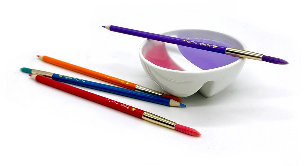 Colorbrush On The Go Watercolor Pencil & Paintbrush In One W/Stand-Up Easel Pad For Ages 6+