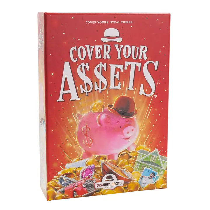 Cover Your Assets Card Game Ages 8+