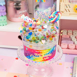 Kawaii  Slime | Rainbow Candytopia Crunchy Kawaii  Slime | Raicancru