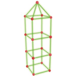 Glow-In-The-Dark Build-A-Fort | 85 pcs 5+ - 6