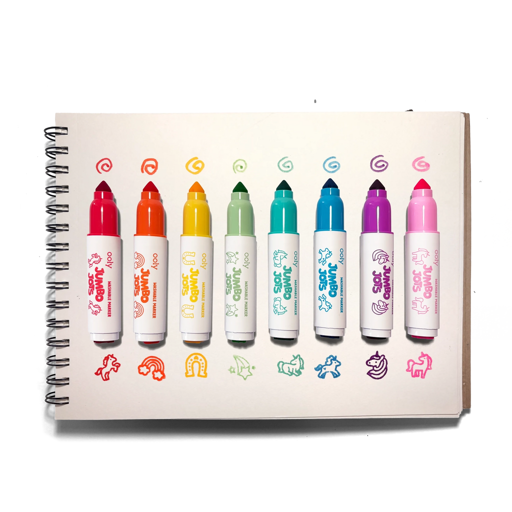 Jumbo Jots 8 Dual Tip | Unicorn Markers 3+ - 2