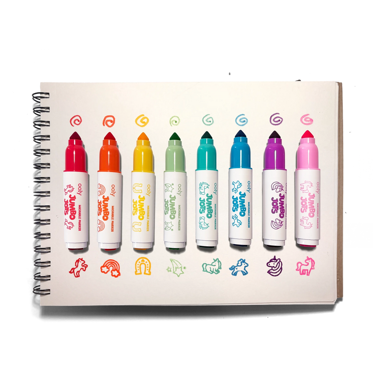 Jumbo Jots 8 Dual Tip | Unicorn Markers 3+ - 2