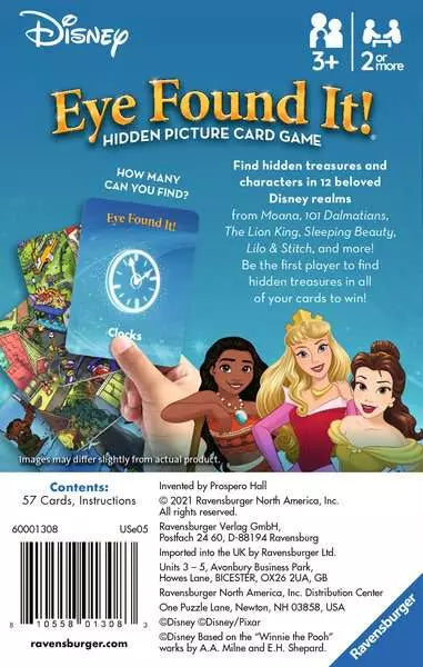 Disney Eye Found It! Card Game 3+ - 3