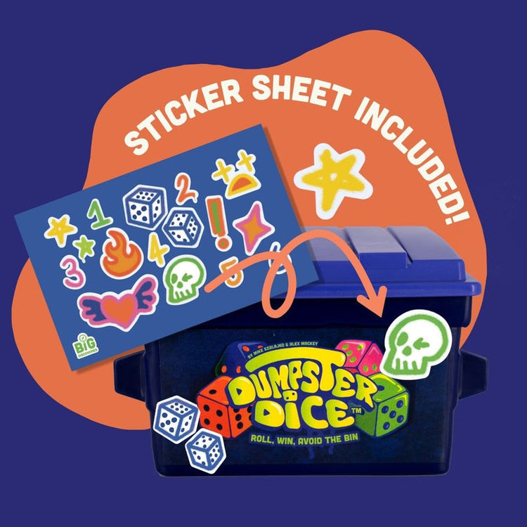 Dumpster Dice Game | Family Game | Ages 6+