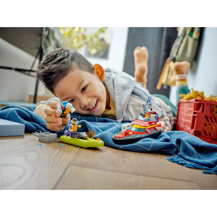 Lego City | Fire Rescue Boat