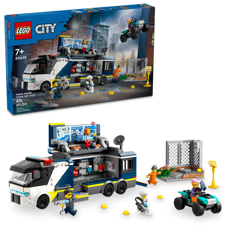Lego City Police Mobil Crime Lab Truck