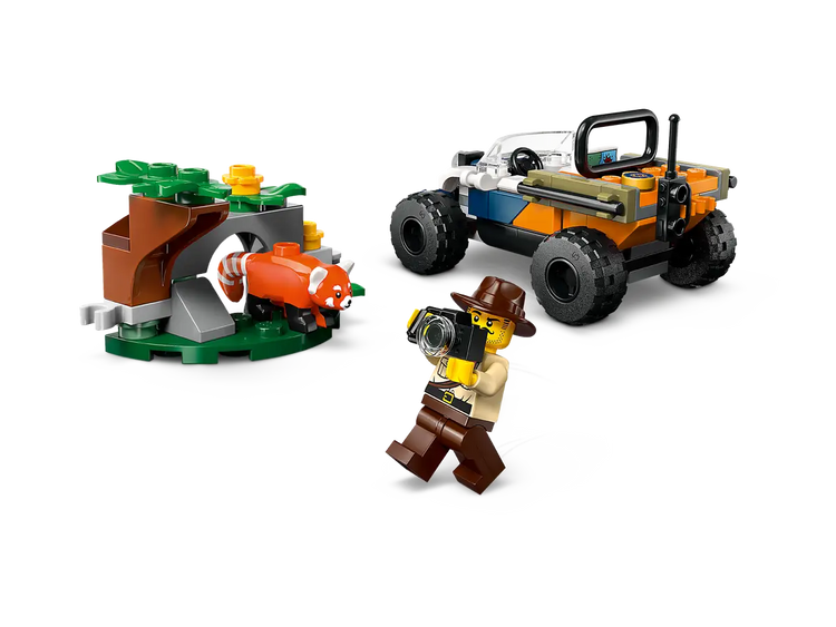 Lego City Jungle Explorer ATV Red Panda Mission for Ages 6+