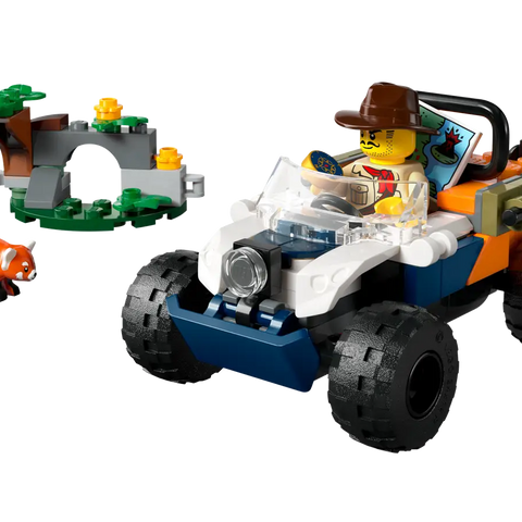 Lego City Jungle Explorer ATV Red Panda Mission for Ages 6+