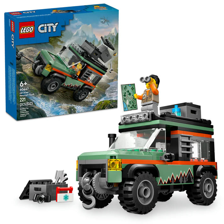 Lego City | Off-Road 4x4 Mountain Truck for Ages 6+