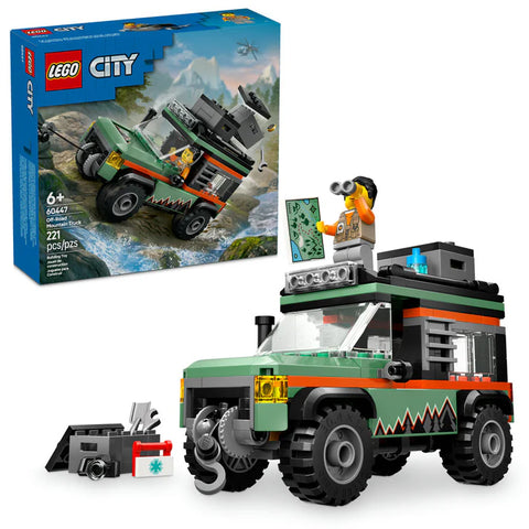 Lego City | Off-Road 4x4 Mountain Truck for Ages 6+