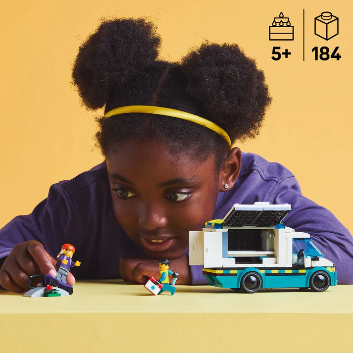 Lego City | Emergency Ambulance for Ages 5+