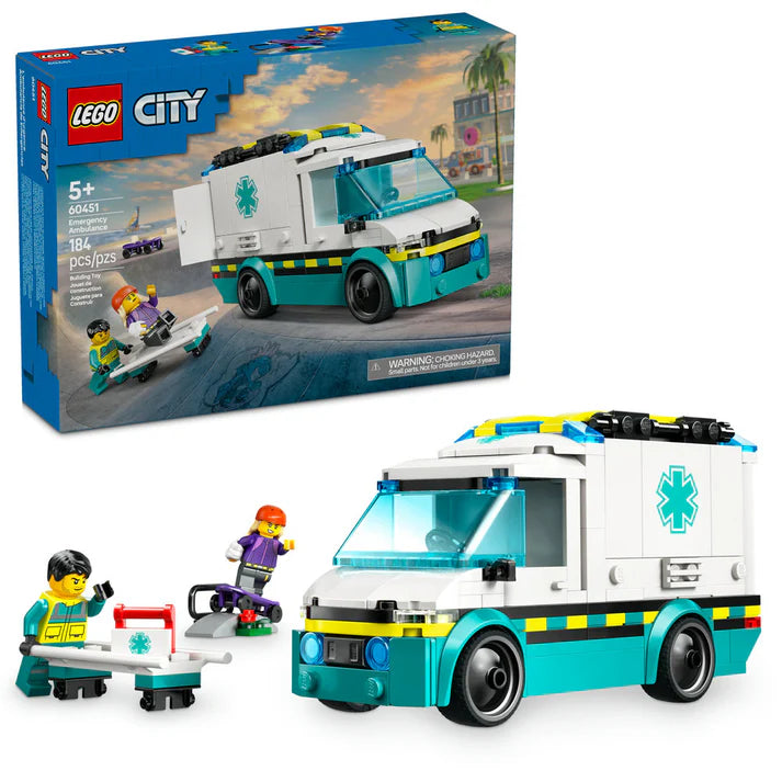 Lego City | Emergency Ambulance for Ages 5+