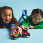 Lego City | Pizza vs. Fire Truck Race Car 60458