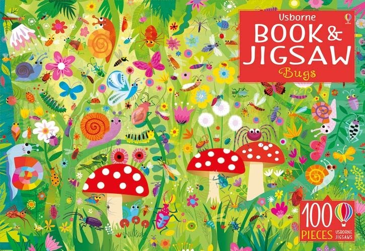 Bugs Book And 100 Pc Puzzle