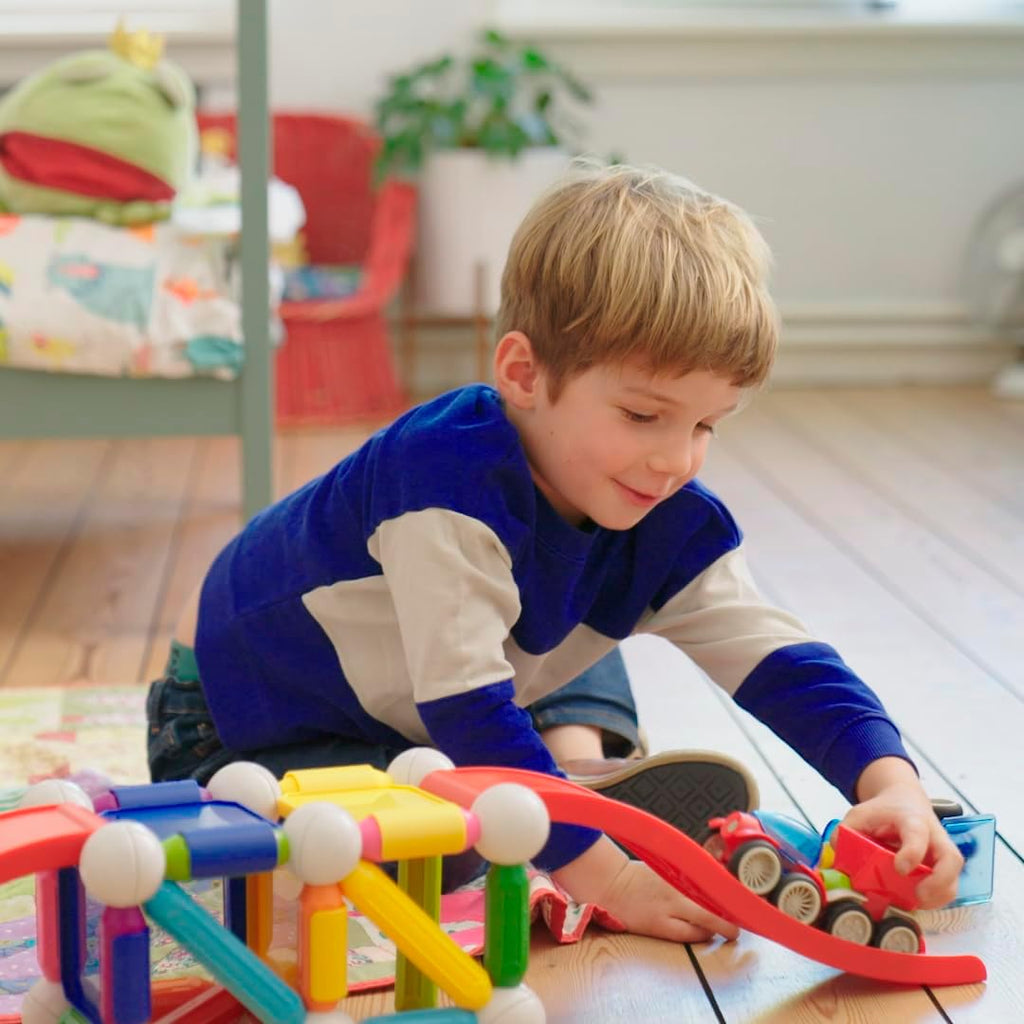 Smartmax | Stunt Cars 46 PCS | 3 - 6 Years - 2