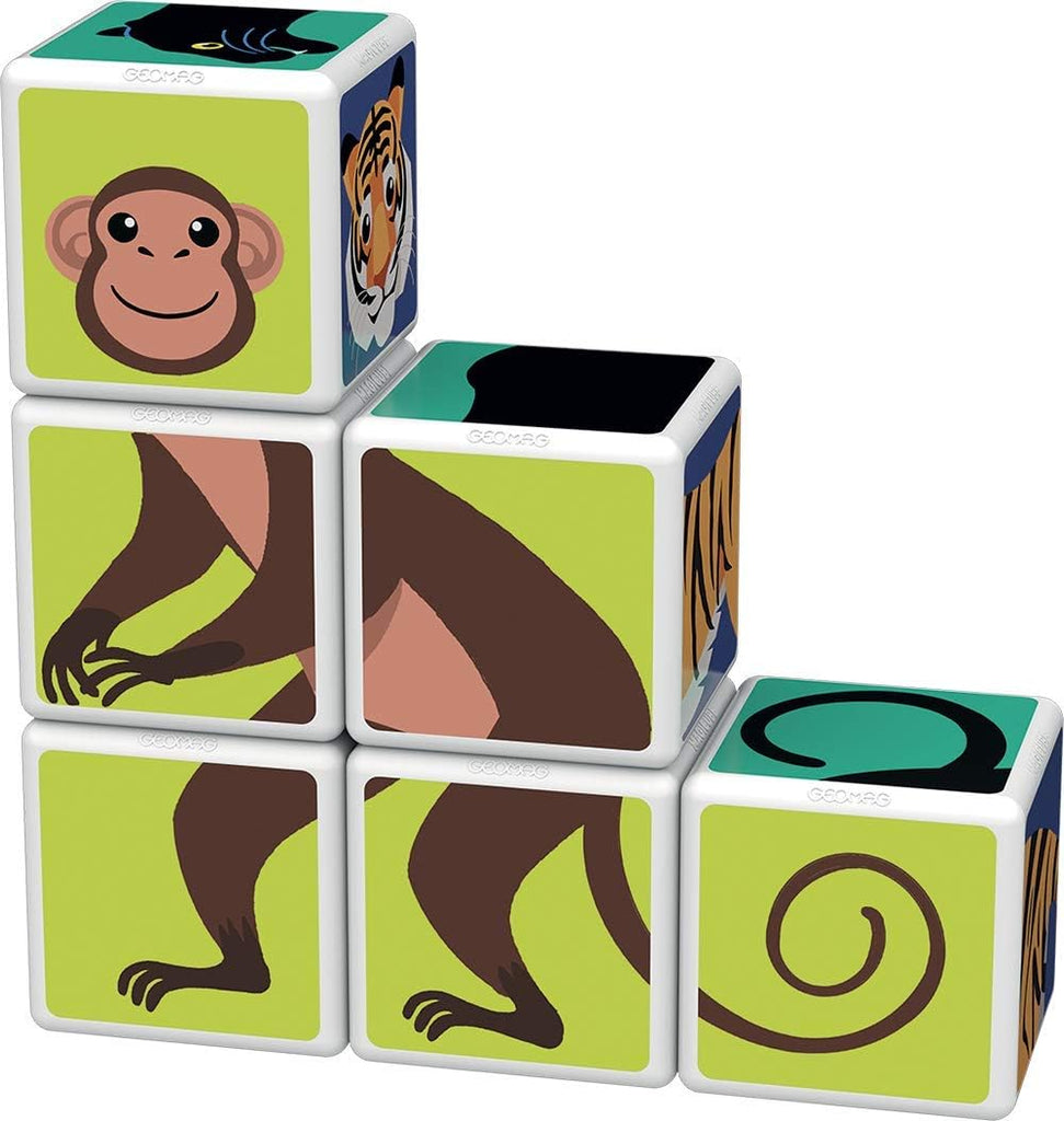 Magicube Jungle Animals Magnetic - CR Toys