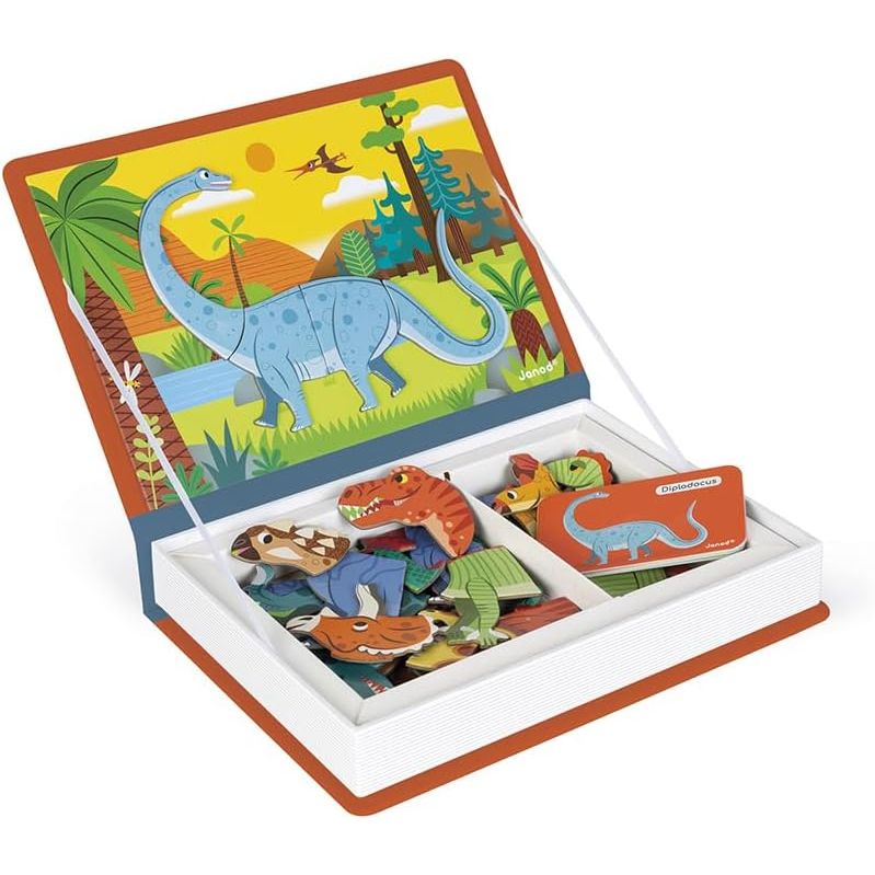 Magneti Book | Dinosaurs Playset 3+ - 6