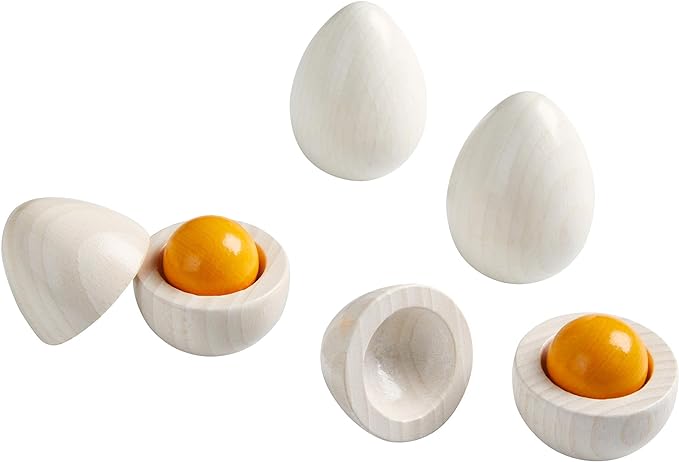 4 Wooden Eggs