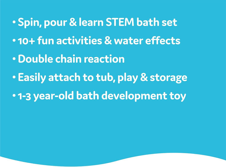 Spin 'N' Sprinkle Water Lab-Transparent Bath Toy