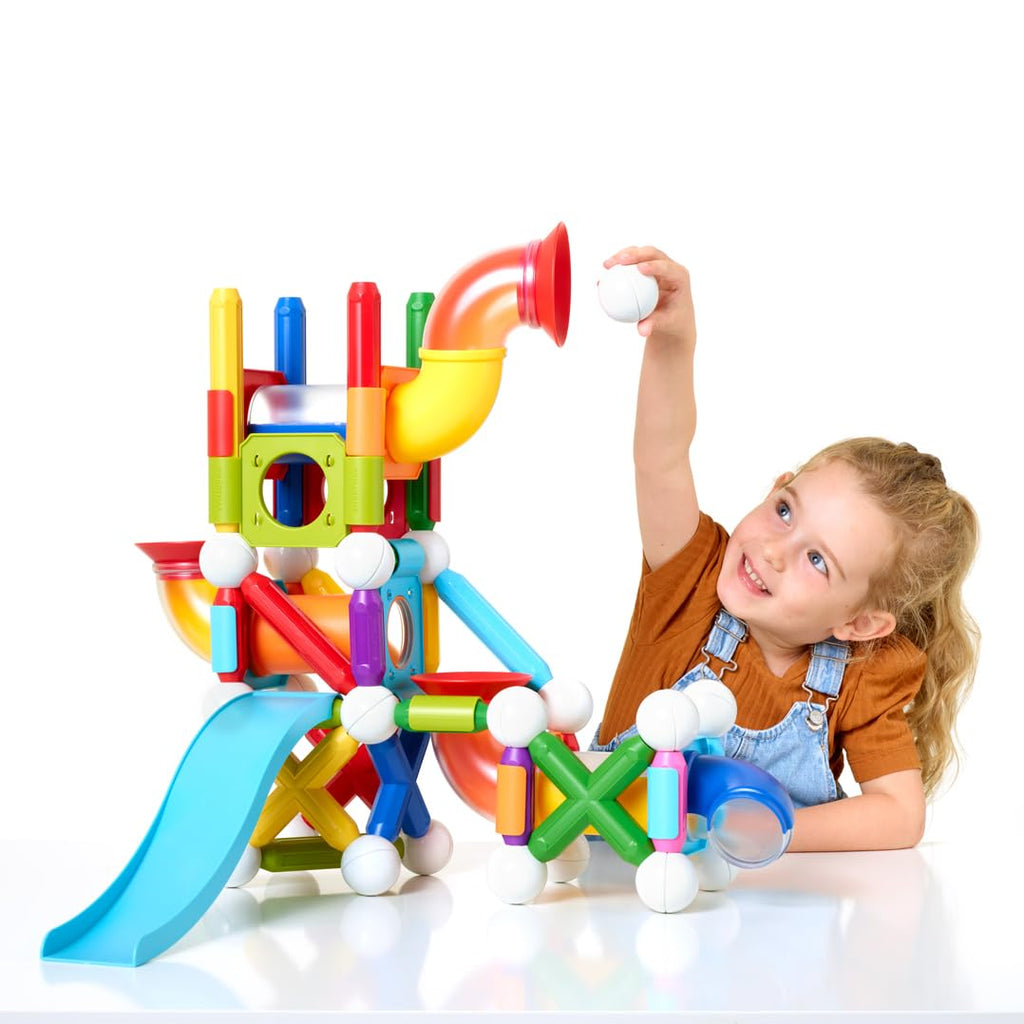 Smartmax | Mega Ball Run 71 PCS | 3 - 6 Years - 2