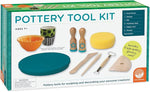 Pottery Wheel Tool Kit 8 Piece Set Includes Hand Wheel, Sponge, Rib, Molding Tools And More