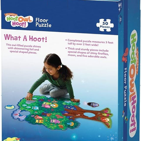 Hoot Owl Hoot Floor Puzzle Ages 5+