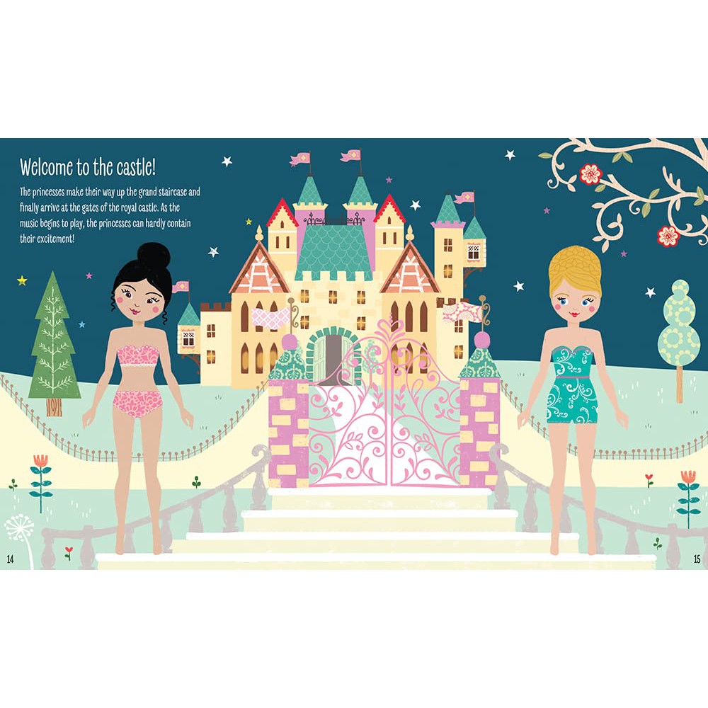 My Sticker Dress-Up: Princesses Activity Book - CR Toys