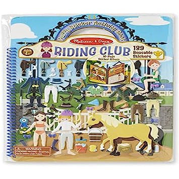 Puffy Sticker Activity Book - Riding Club 9410