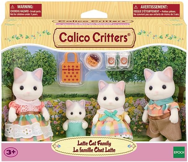 Calico Critters Latte Cat Family Cc2161