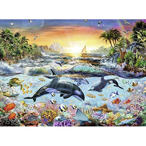 Puzzle | Orca Paradise | 200 Pc XXL - CR Toys