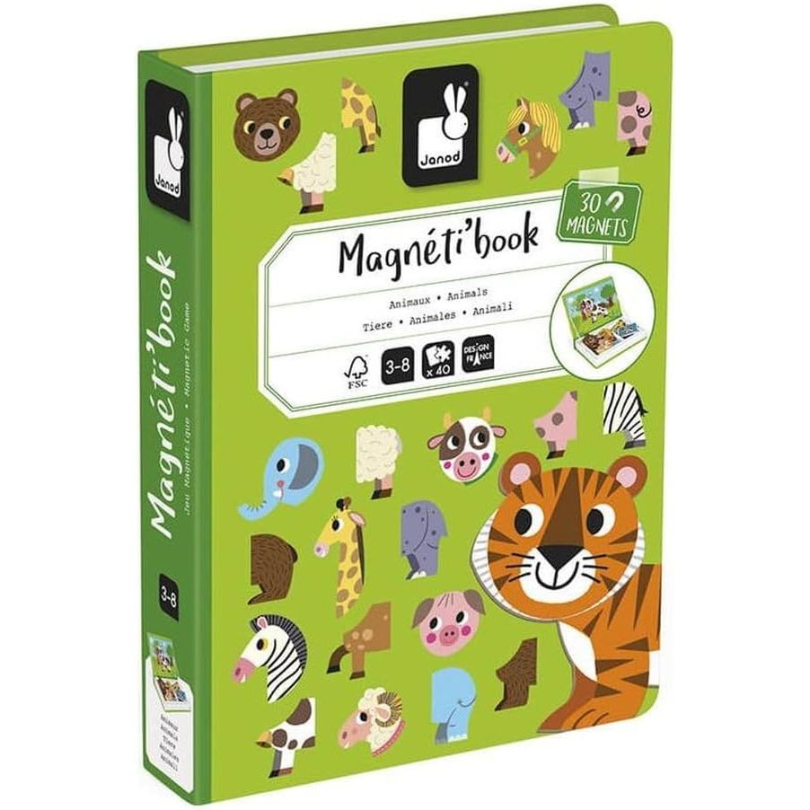 Magneti Book | Fun Animals Playset 3+ - 1