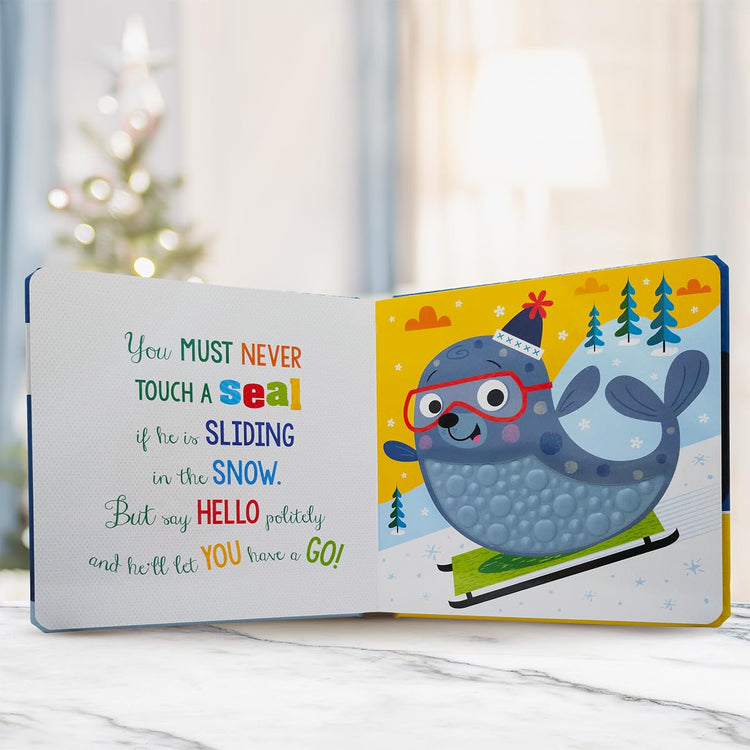 Never Touch A Polar Bear! Touch And Feel Board Book