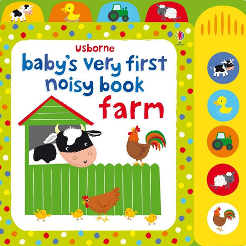 Baby'S Very First Noisy Book Farm - Sound Board Book