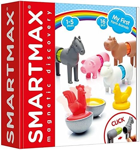 Smartmax | My First Farm Animals 16 PCS | 1 - 5 Years - 1