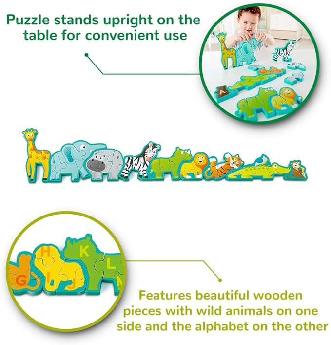 Alphabet & Animal Parade Puzzle