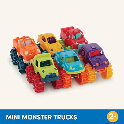 Mini Monster Trucks For Ages 2+