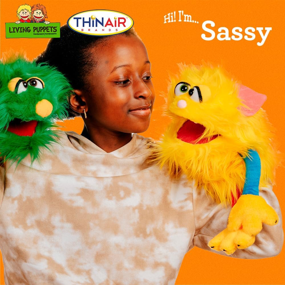 Living Puppets | Monster To Go | Sassy 14" 3+ - 3