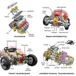 V8 Race Car 10+ - CR Toys