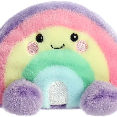 Palm Pals Vivi Rainbow Stuffed Animal - CR Toys