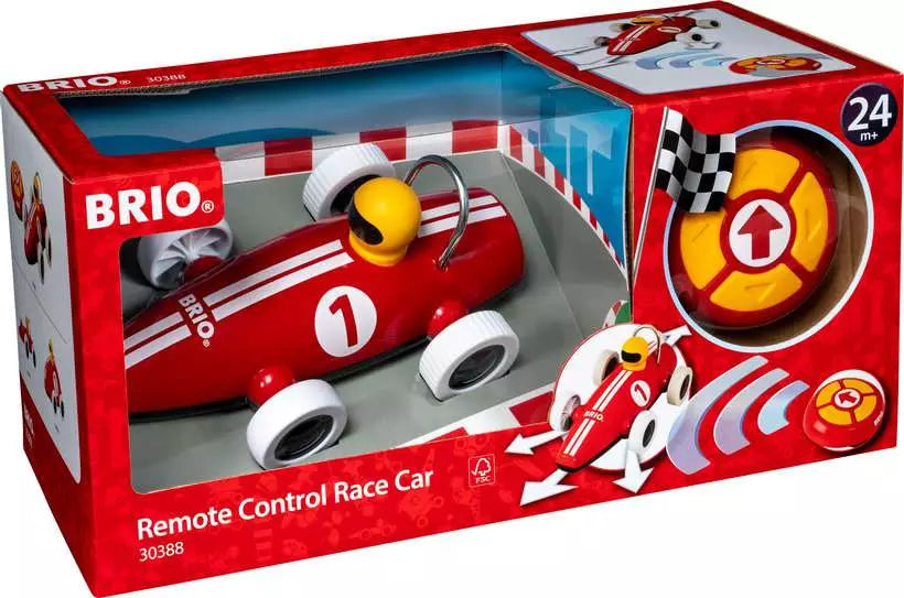 BRIO Remote Control Race Car Red 2+ - 3