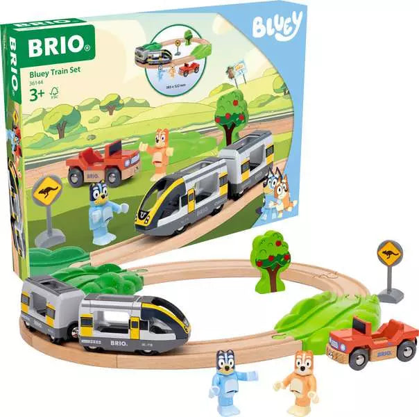 BRIO Bluey Train Set 15pc 3+ - 2