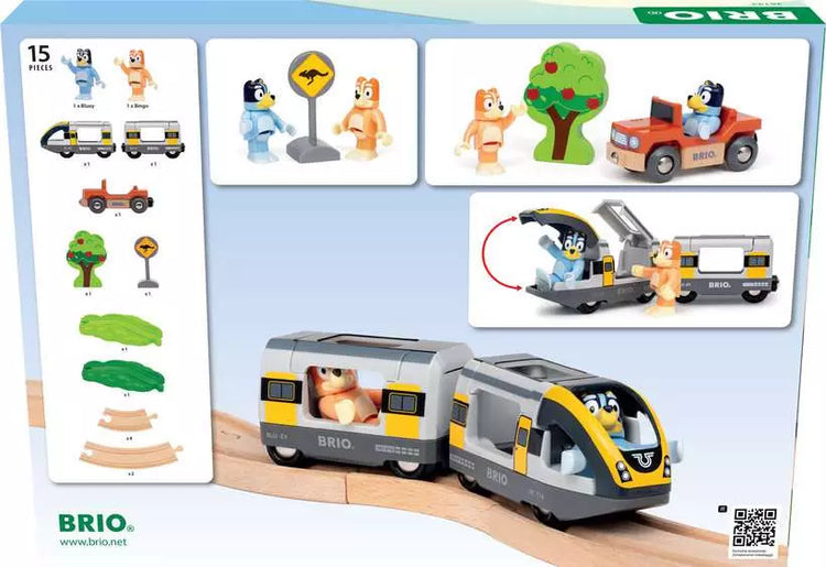BRIO Bluey Train Set 15pc 3+ - 4