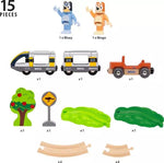 BRIO Bluey Train Set 15pc 3+ - 8