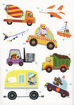 Big Stickers: Things That Go by Lauren Holowaty 3+ - 5