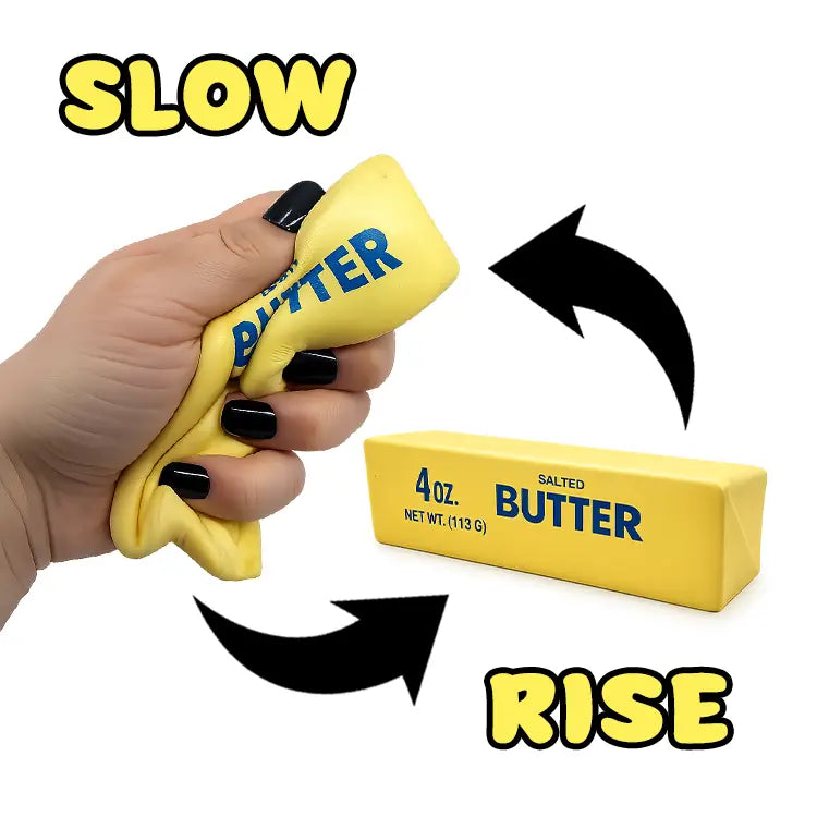Fun Doh | 6" Butter Stick Slow Rise Squish - 3