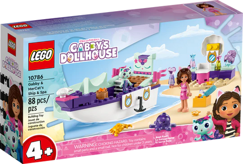 Lego Gabby's Dollhouse Gabby & Mercat's Ship & Spa