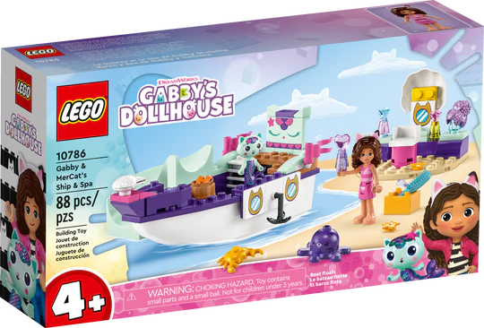 Lego Gabby'S Dollhouse Gabby & Mercat'S Ship & Spa