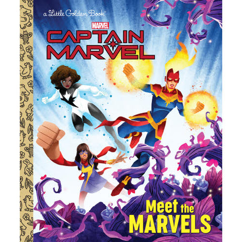 Meet The Marvels Golden Book